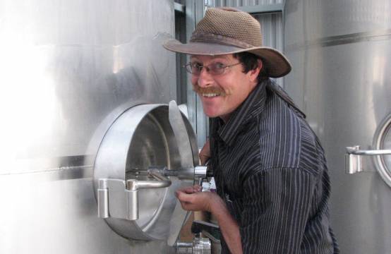 Eigenaar en wijnmaker Jean Charles van Hove